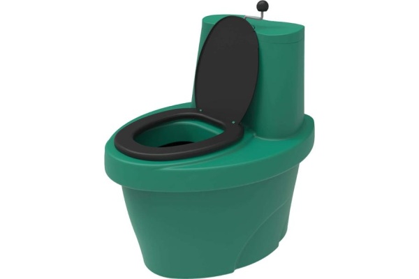 Туалет торфяной "Rostok" зелёный